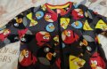 Нова цяла памучна пижама с Angry birds , снимка 2