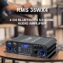 Домашен аудио усилвател 4 канала Bluetooth USB SD FM 1200W, снимка 7