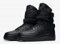 Nike SF-Air Force1 Triple Black 46 номер, снимка 1 - Маратонки - 36005071