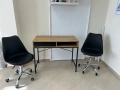 3 броя бюра и два стола, снимка 1