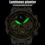LIGE 2022 Нова мода Мъжки часовник Календар Неръждаема стомана Топ марка Луксозен спортен хронограф , снимка 3