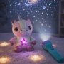 Плюшена играчка с нощна лампа  2в1 + детски фенер-проектор със светлинни картинки, снимка 2