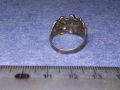 КРАСИВО ОРНАМЕНТИРАН СРЕБЪРЕН ПРЪСТЕН ОКСИДИРАНО СРЕБРО ВИСОКА ПРОБА РЪЧНА СТАРА ИЗРАБОТКА 43796, снимка 16