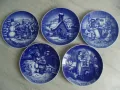 № 7912 стари порцеланови чинии / пана   - лот 5 броя, снимка 1