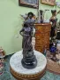 Прекрасна антикварна колекционерска френска фигура статуетка композиция , снимка 7