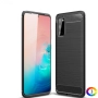Samsung Galaxy S20 Удароустойчив Carbon Fiber Калъф и Протектор, снимка 3