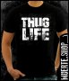 Тениска с щампа THUG LIFE 2PAC, снимка 1 - Тениски - 36168880