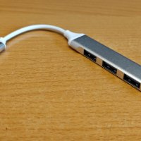 USB хъб 3.0, снимка 4 - Мрежови адаптери - 41098318