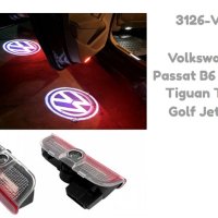Лого Плафон за врати к-т -V2- VW Golf,Polo,Passat+, снимка 1 - Аксесоари и консумативи - 41018404
