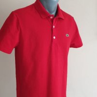 Lacoste Sport Pique Cotton Slim Fit Mens Size 4 - M ОРИГИНАЛ! Мъжка Тениска!, снимка 7 - Тениски - 41458662