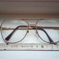 Оргинални луксозни диоптрични очила с позлата 24К, снимка 2 - Антикварни и старинни предмети - 36225842