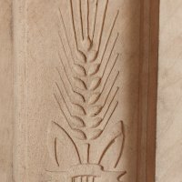 Дървен калъп за сапун или др.  с житен клас Дърворезба, пано, снимка 4 - Пана - 42301677