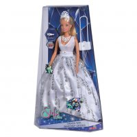Steffi Love Кукла СТЕФИ с рокля на кристали Сваровски Deluxe 105733466, снимка 1 - Кукли - 36001120