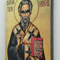 Икона на Свети Игнатий Богоносец ikona Sveti Ignatii Bogonosec, снимка 3 - Картини - 16565006