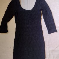 Черна къса рокля H&M , снимка 1 - Рокли - 41543582