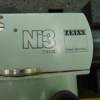  Геодезически нивелир ZEISS NI3 , снимка 4 - Други инструменти - 41209974