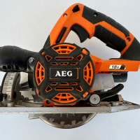 AEG BKS 18 - Акумулаторен ръчен циркуляр 2x18V 4.0Ah, снимка 3 - Други инструменти - 44914608