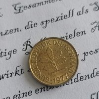 Монета - Германия - 5 пфенига | 1977г.; серия D, снимка 2 - Нумизматика и бонистика - 34742488