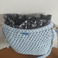 Дамски плетени чанти, ръчно изработени, модерна визия, снимка 14 - Чанти - 34899131