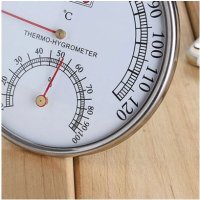 Термометър с влагомер за сауна .  Sauna Room Thermometer Hygrometer, снимка 2 - Спортна екипировка - 41451302