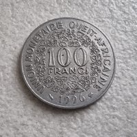 Монета . Африка. Западна Африка. 100 франка . 1996 г , снимка 4 - Нумизматика и бонистика - 41623074