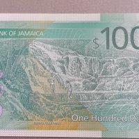 Банкнотa - Ямайка - 100 долара UNC (юбилейна) | 2022г., снимка 5 - Нумизматика и бонистика - 41772091