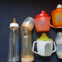Лот бебешки шишета за вода , снимка 2 - Прибори, съдове, шишета и биберони - 41404308