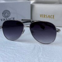 Versace VE2236 мъжки слънчеви очила авиатор унисекс дамски, снимка 6 - Слънчеви и диоптрични очила - 41957501