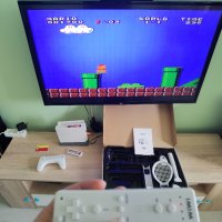 Игрова Конзола WiWi 8bits 2 безжични контролерa 2 дискети, снимка 5 - Други игри и конзоли - 44259319