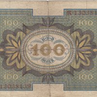 100 марки 1920, Германия, снимка 2 - Нумизматика и бонистика - 34258531