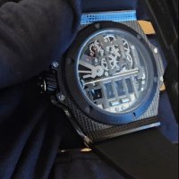 Мъжки луксозен часовник Hublot MP-11 Power Reserve 14 days 3D Carbon , снимка 17 - Мъжки - 36619549