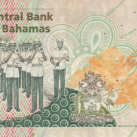 1 долар 2008, Бахамски острови, снимка 2 - Нумизматика и бонистика - 36153030