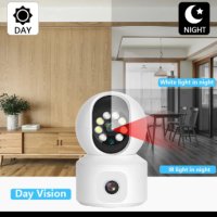 НОВА Camera 4K dual lens wifi  / Камера / Бебефон , снимка 5 - HD камери - 41449659