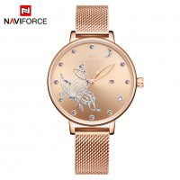 Дамски часовник NAVIFORCE Rose Gold/Silver 5011 RGRG. , снимка 1 - Дамски - 34724285
