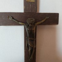 Стар кръст , Исус Христос 25х13см, снимка 7 - Други ценни предмети - 41394340