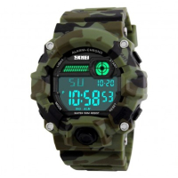 Военен камуфлажен спортен часовник (005), снимка 1 - Мъжки - 44838602