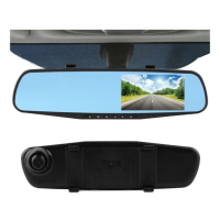 K95 Видеорегистратор, Огледало за автомобил, с предна и задна камера за паркиране, снимка 7 - Аксесоари и консумативи - 44808396