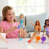 Кукла с магическа трансформация Barbie Color Reveal - Rainbow Groovy, снимка 2 - Кукли - 44246611