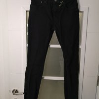 Adidas original denim мъжки черни дънки, 173см, С/М, снимка 6 - Дънки - 39977625