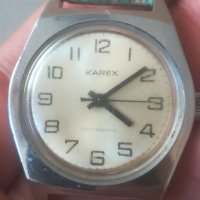 Мъжки часовник KAREX. Germany. Vintage watch. Механичен механизъм Ruhla. , снимка 7 - Мъжки - 41695142