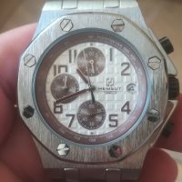 Мъжки часовник Хронограф. HEMSUT Torbollo. Chronograph. Japan move. Quartz. Чисто нов! , снимка 4 - Мъжки - 41040559