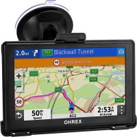 OHREX Car Sat Nav, 5 инча с 2023 UK Europe Maps (Безплатни доживотни актуализации), Satnav за автомо, снимка 1 - Аксесоари и консумативи - 41465146