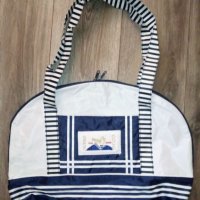 Голяма плажна чанта , снимка 1 - Чанти - 41656635