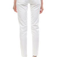 Ново!!!  Промоция !!!   !!!Летни  Дамски дънки панталон в бяло еластичен  размер   С, снимка 5 - Панталони - 41559569