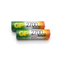 Акумулаторна батерия GP 1,2V 2700mAh AA (R06) Ni-MH, снимка 1 - Друга електроника - 42632899