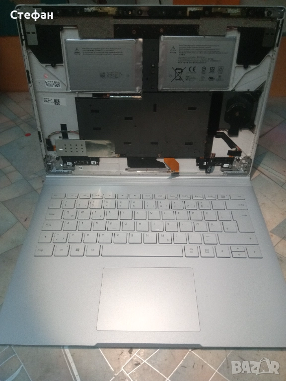 Microsoft Surface Book 1 13.5" ultra book air laptop (Intel Core i5,  RAM, ssd)) за Части, снимка 1