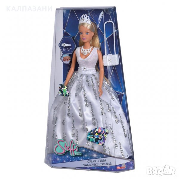 Steffi Love Кукла СТЕФИ с рокля на кристали Сваровски Deluxe 105733466, снимка 1