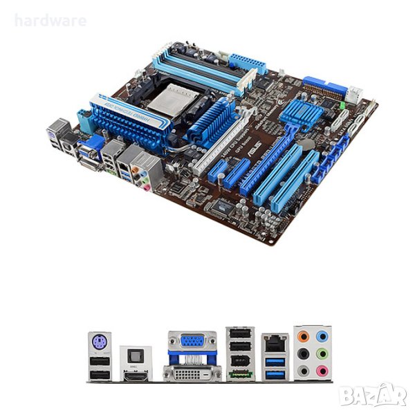 дънна платка matherboard ASUS M4A89GTD pro/usb3.0 socket AM3, снимка 1