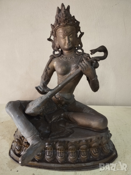 Стара статуетка -Буда, снимка 1