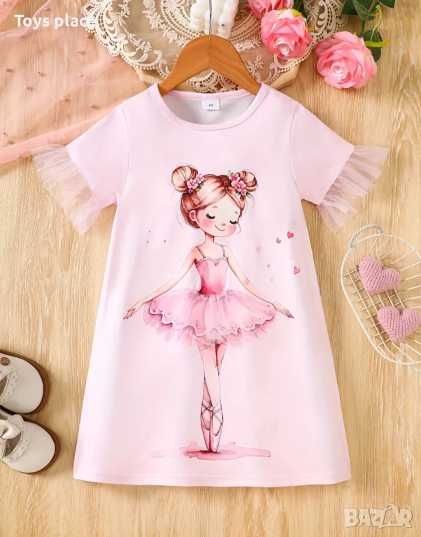 8г Рокля с балерина Нова , снимка 1